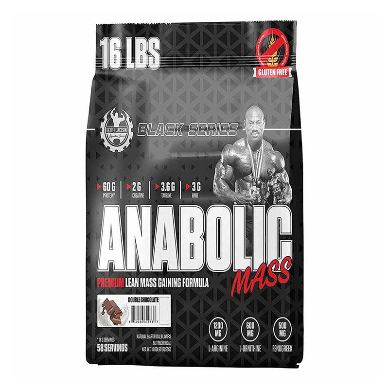 Dexter Jackson Black Series Anabolic Mass Gainer 16 lbs - Wellness Shoppee