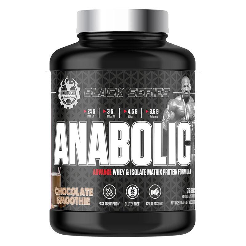 Dexter Jackson Black Series Anabolic Whey 5 Lbs - Chocolate Smoothie - Wellness Shoppee