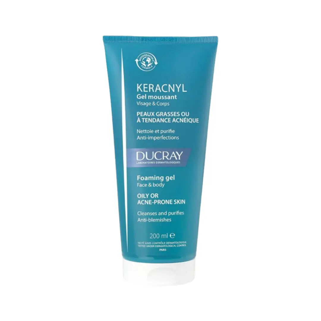 Ducray Keracnyl Foaming Gel 200ml