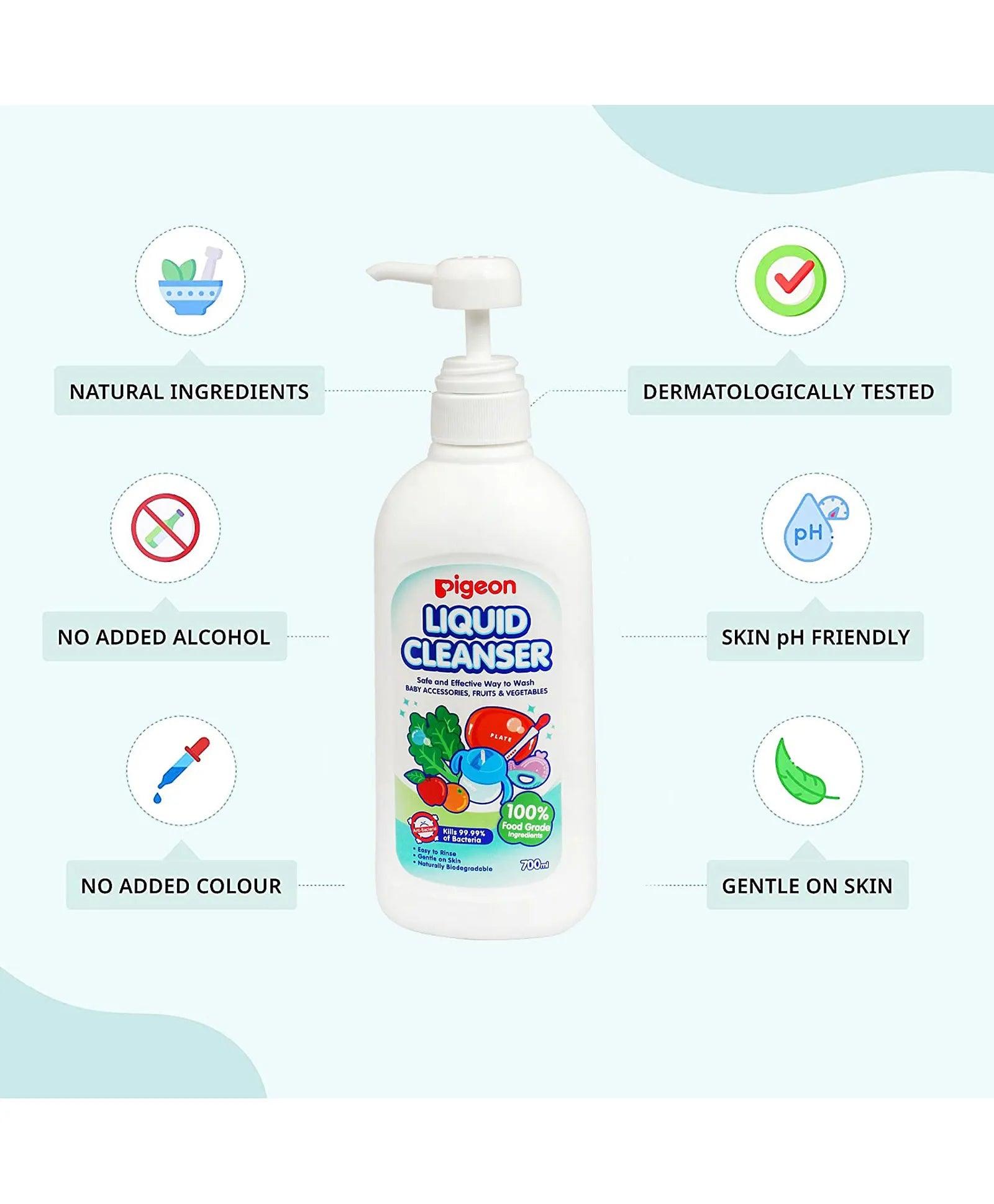 Pigeon Liquid Cleanser For Baby Accessories - 700 ml - Wellness Shoppee