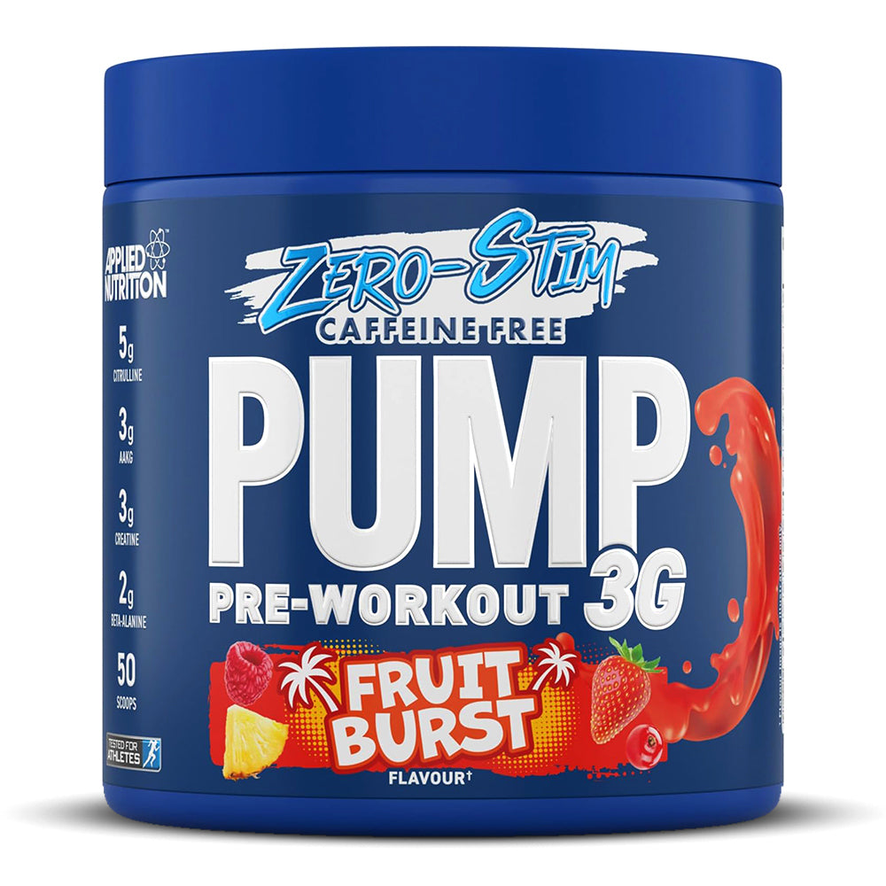 Applied Nutrition Pump 3G Zero Stimulant, 25, ZERO Stimulant