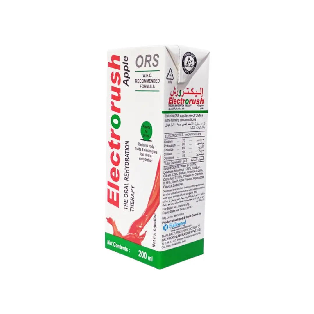 Electrorush ORS Apple, 200ml