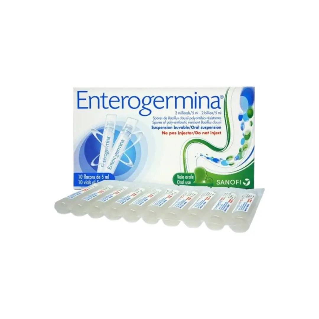 Enterogermina Oral Suspension, 10 x 5ml Vials