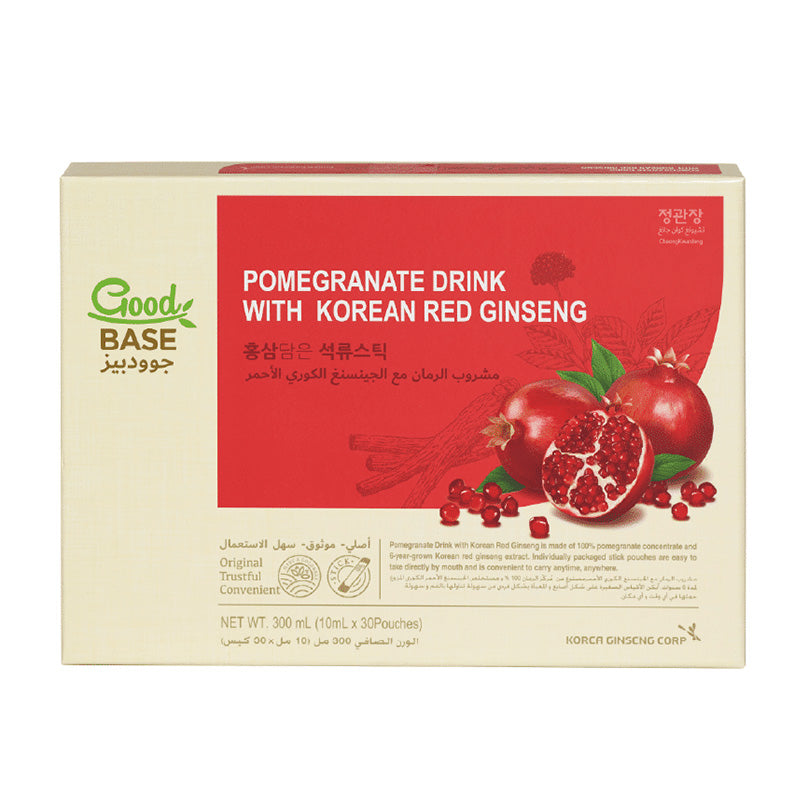 Good Base CKJ Pomegranate Drink with Korean Red Ginseng Box of 3