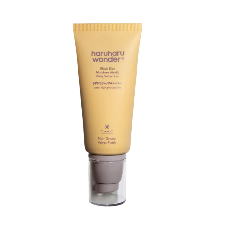 Haruharuwonder Black Rice Moisture Airyfit Daily Sunscreen Unscented SPF50+ 50ml