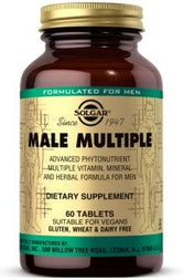 Solgar Male Multiple Tab 60's - Wellness Shoppee