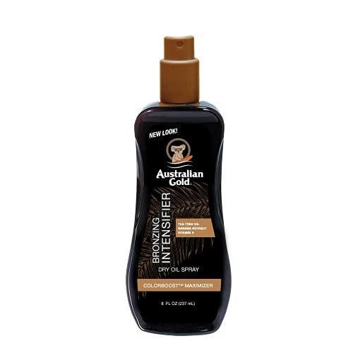 Australian Gold Bronzing Intensifier Dry Oil Spray, 8 Ounce | Colorboost Maximizer - Wellness Shoppee