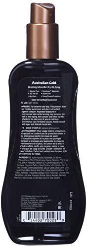 Australian Gold Bronzing Intensifier Dry Oil Spray, 8 Ounce | Colorboost Maximizer - Wellness Shoppee