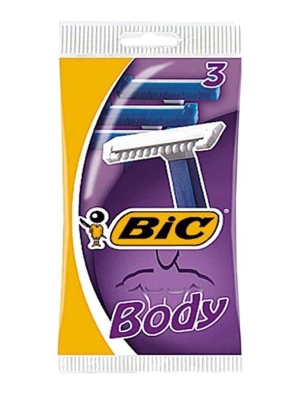 Bic Body Razor for Men, 3 Piece - Wellness Shoppee