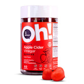 Oh My Oh! Apple Cider Vinegar, Apple, 60 Gummies, Improves Digestion, Reduces Gas and Bloating