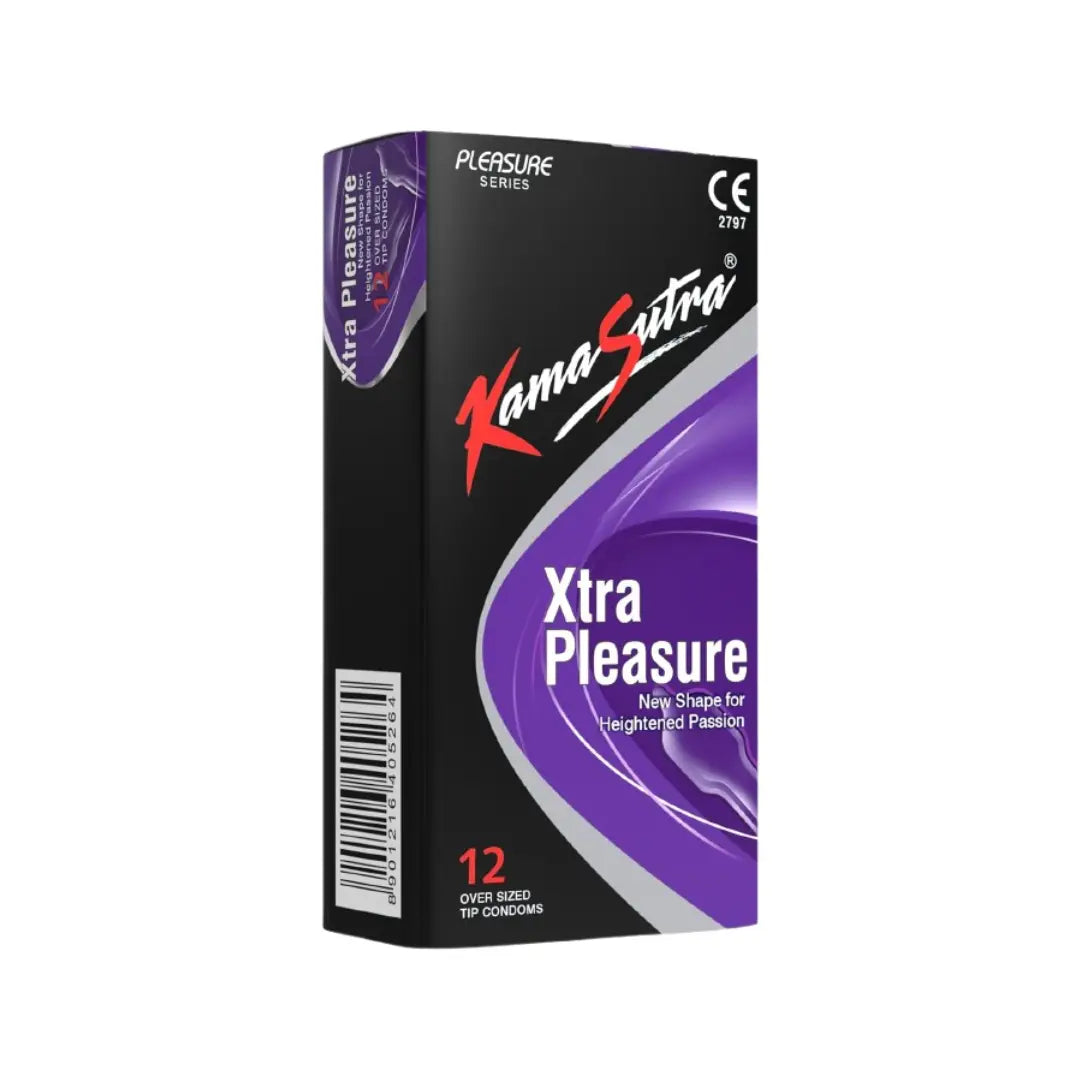 Kamasutra Xtra Pleasure Condoms, 12 Condoms
