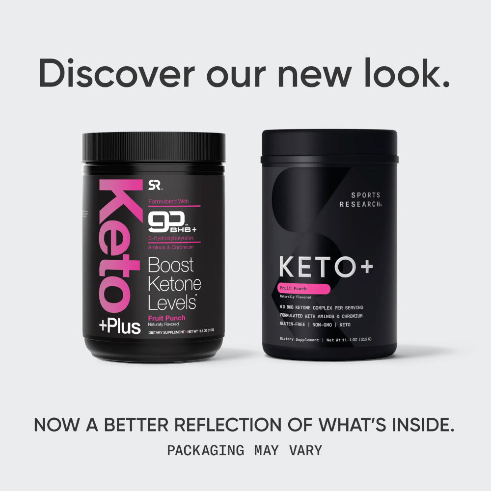 Sports Research Keto Plus Exogenous Ketones(BHB) - 30 Servings, Boost Ketones