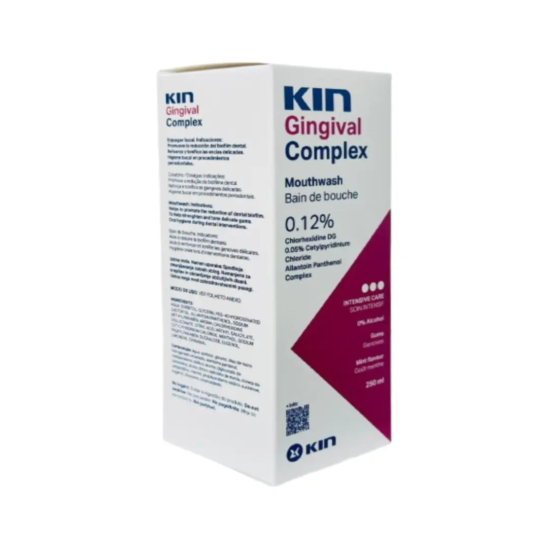 KIN Gingival Complex Mouthwash 0.12%, 250ml