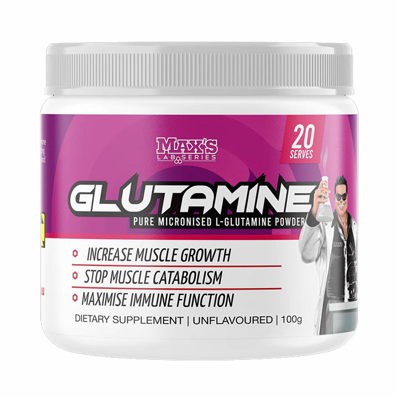 Max's L-Glutamine Powder 100g