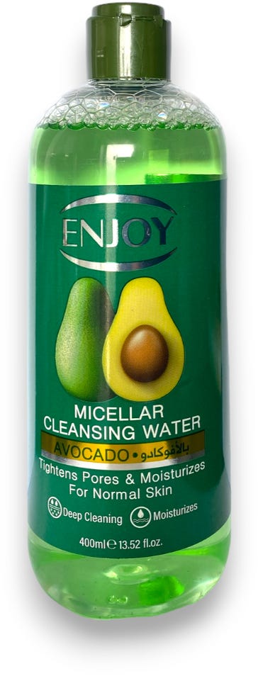 Enjoy Avocado Micellar Cleansing Water, 400ml