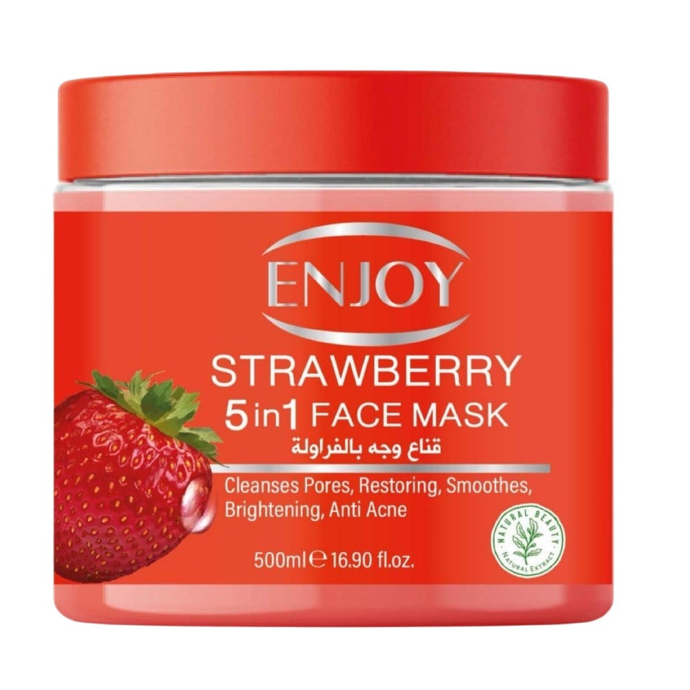 Enjoy Strawberry 5-in-1 Face Mask, 500ml
