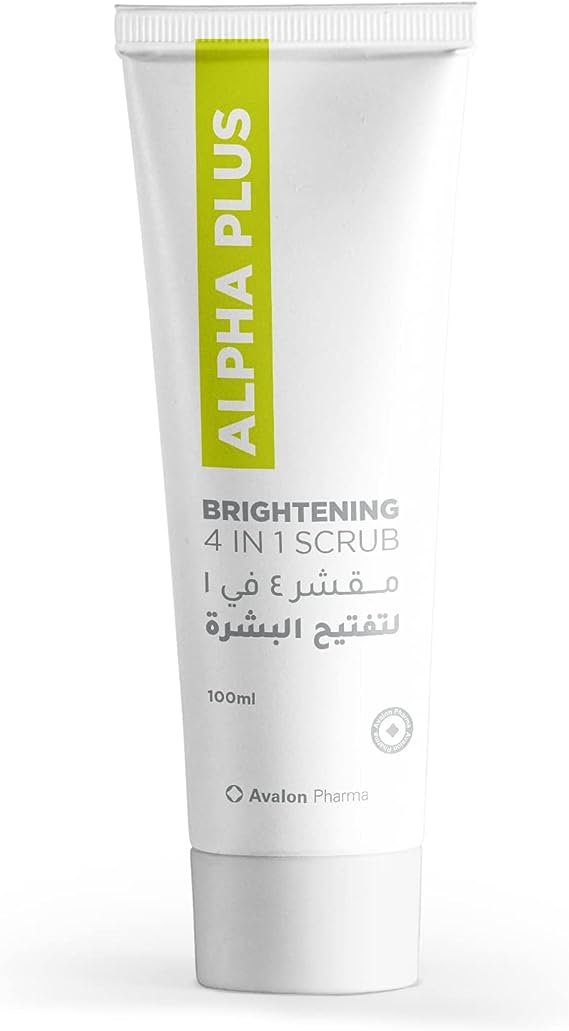 Avalon Alpha Plus Brightening 4-in-1 Scrub, 100ml