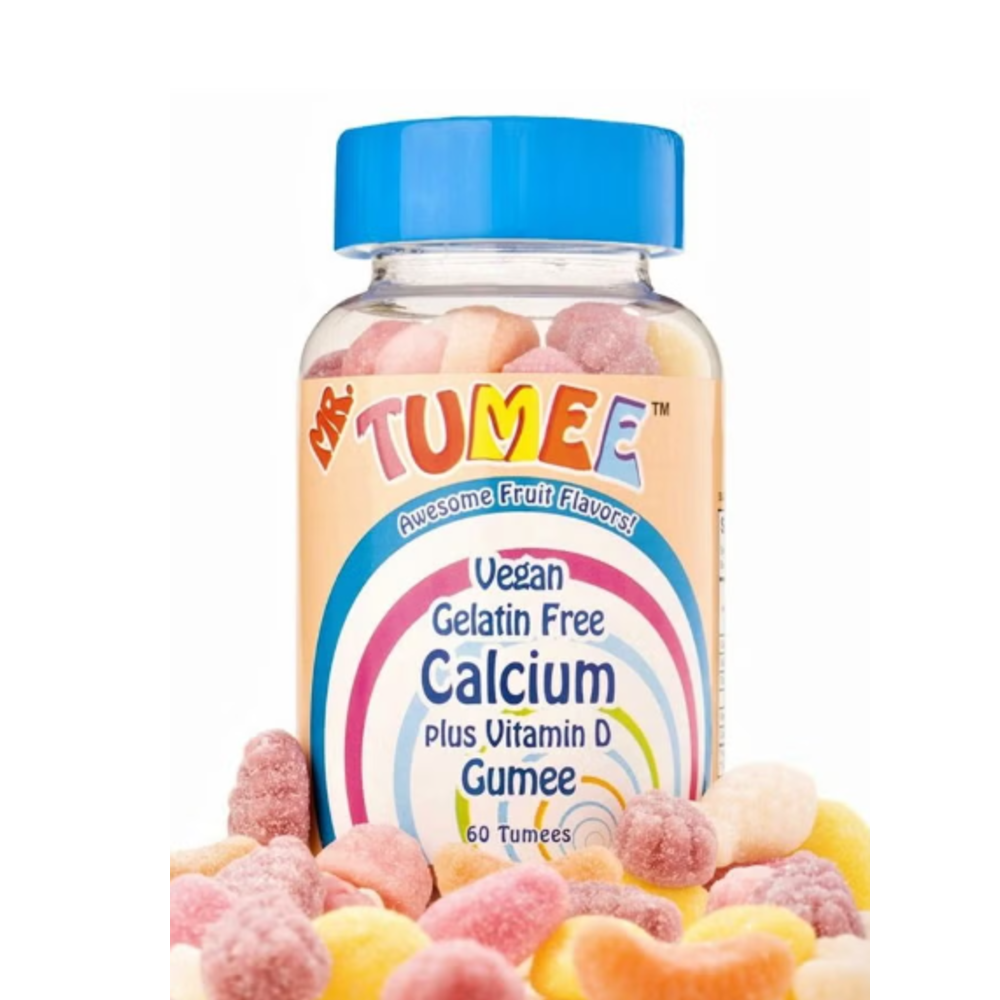 Mr. Tumee Calcium Plus Vitamin D, 60 Gummies