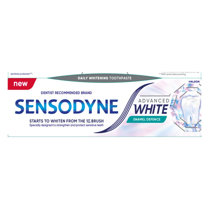 Sensodyne Advanced White Enamel Defence Toothpaste, 75ml