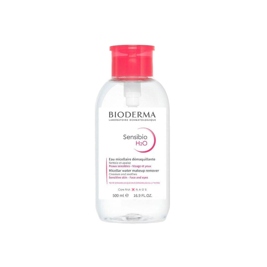 Bioderma Sensibio H2O Micellar Water with Pump, 500ml