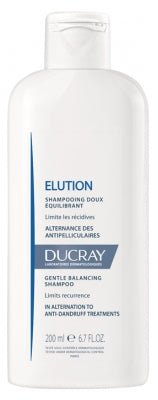 Ducray Elution Gentle Balancing Shampoo, 200ml
