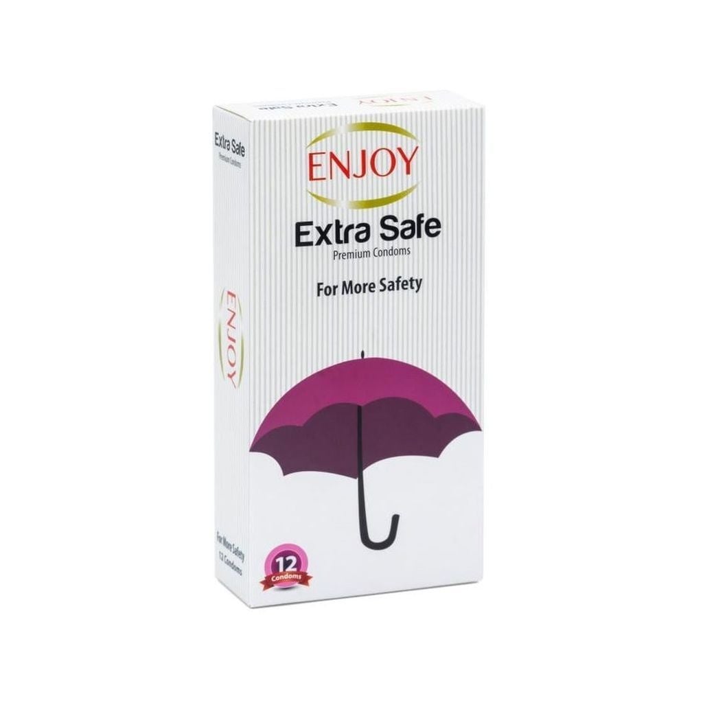 Enjoy Extra Safe Condoms, 12 Condoms