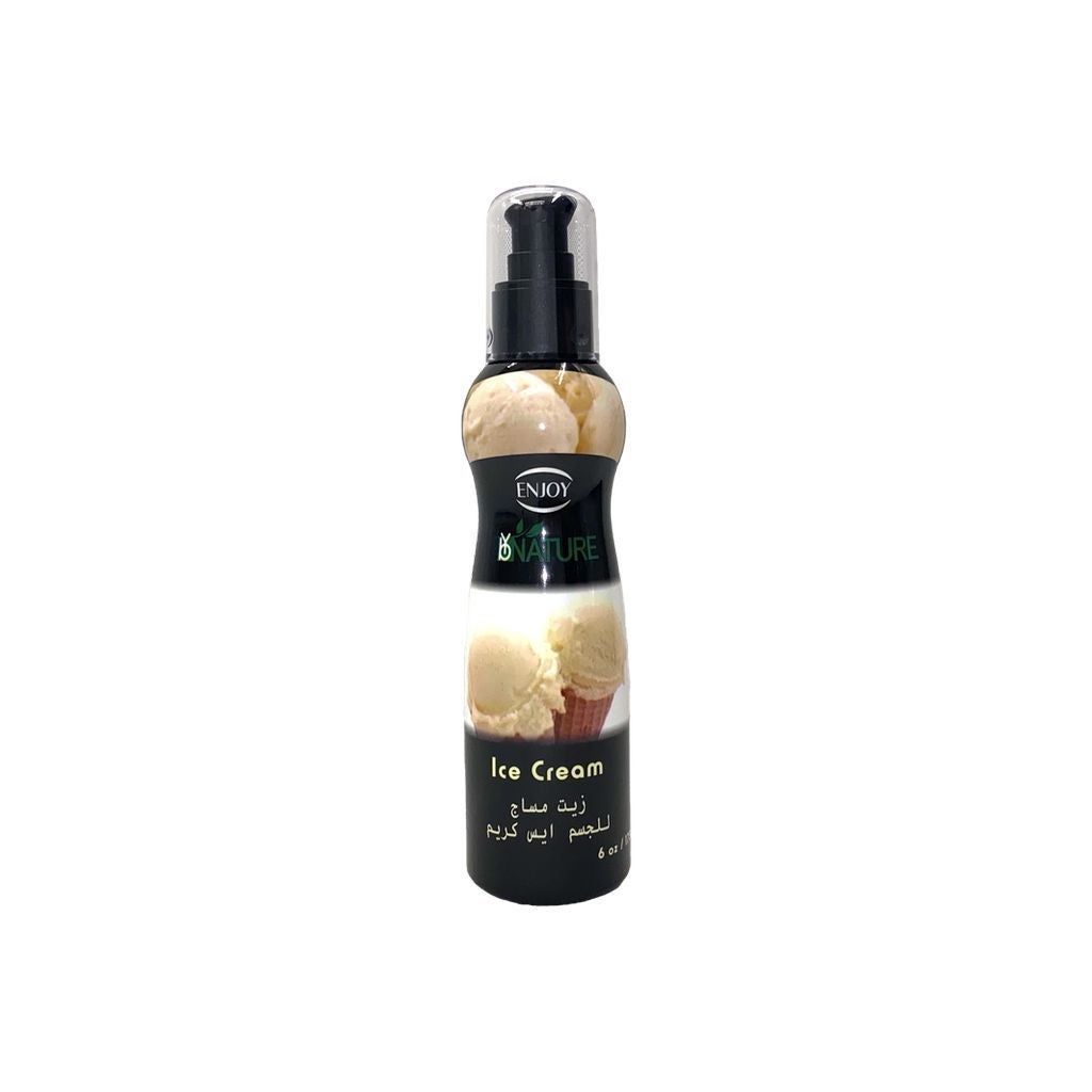 Enjoy Ice Cream Fragranced Massage Oil 175ml
