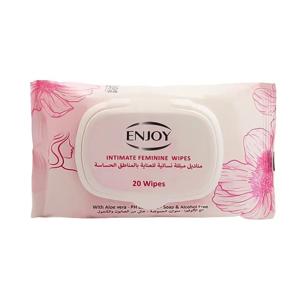 Enjoy Intimate Feminine Wipes, 20Wipes