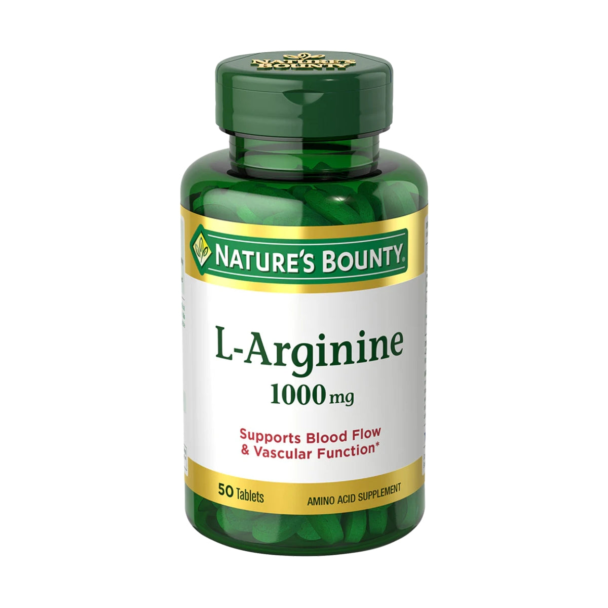 Nature's Bounty L-Arginine 1000mg 50 Tablets