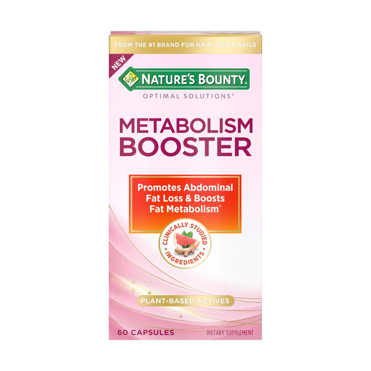 Nature's Bounty Metabolism Booster 60 Capsules
