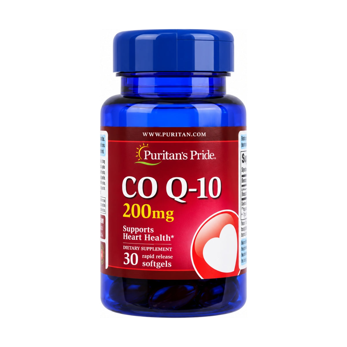 Puritan's Pride Q-Sorb CoQ10 200mg 30 Softgels