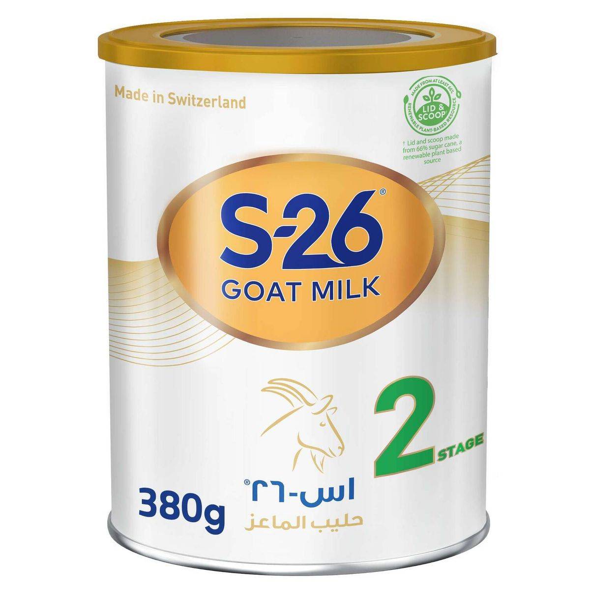 S-26 Goat Milk Follow Up Formula Stage 2 (6-12 Months) 380g