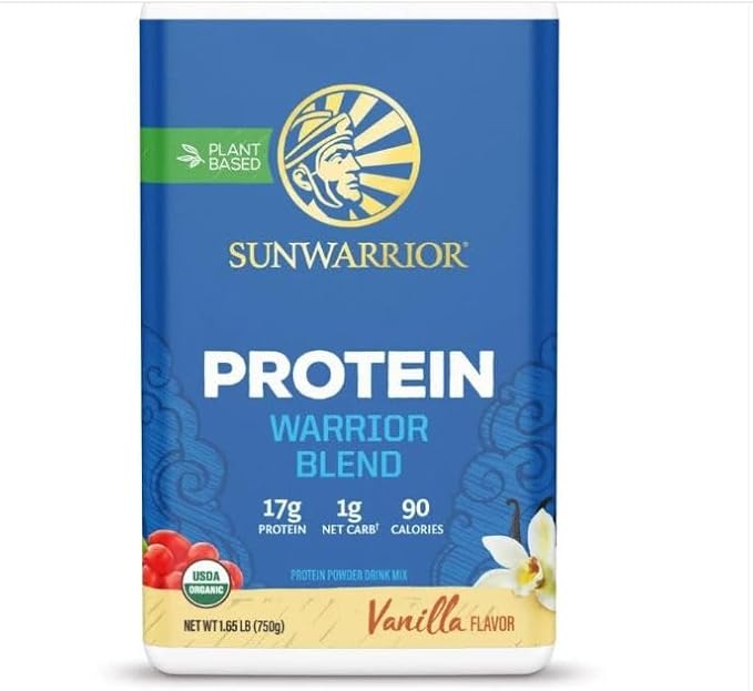 Sunwarrior Protein Warrior Blend Organic Vanilla 750g