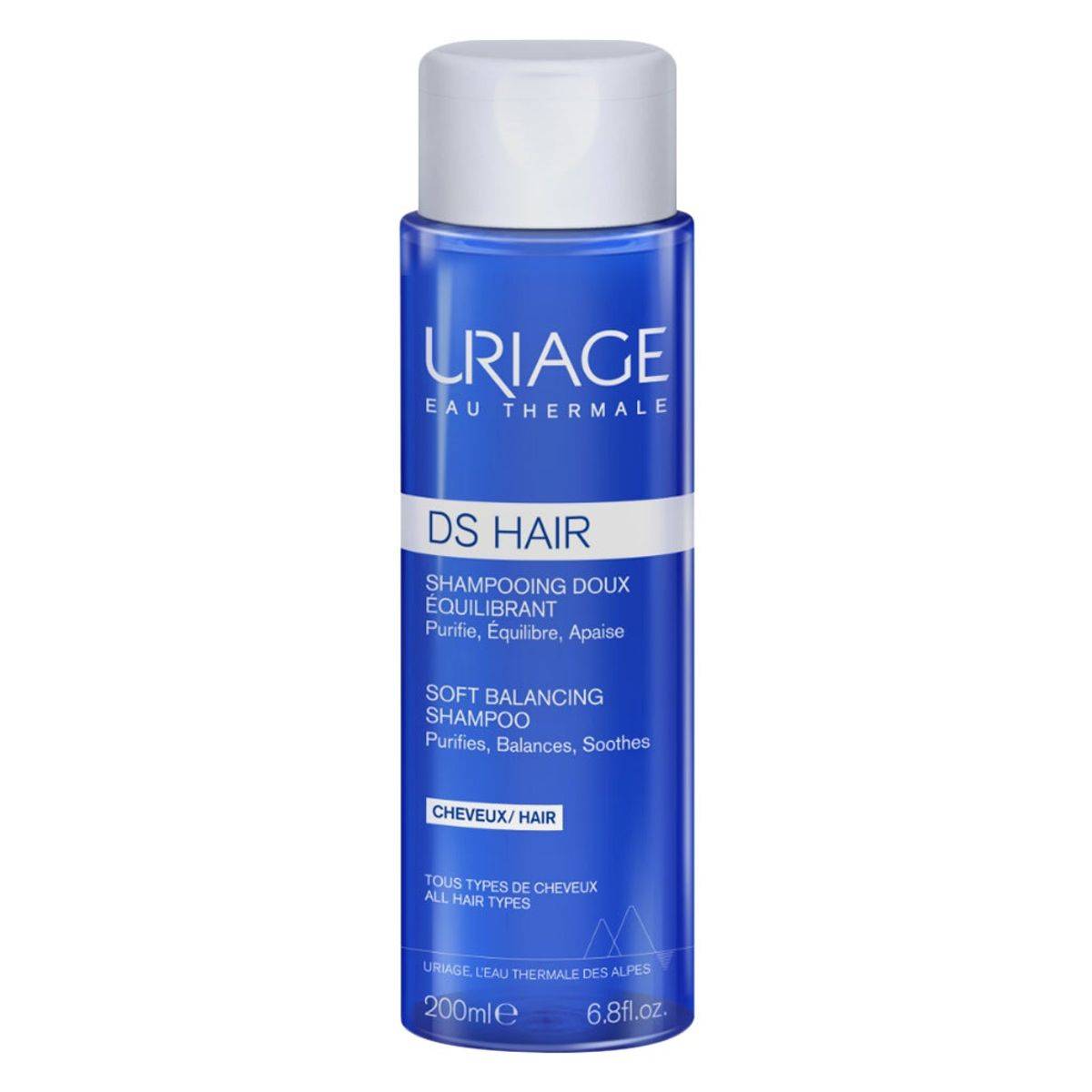Uriage DS Hair Soft Balancing Shampoo, 200ml
