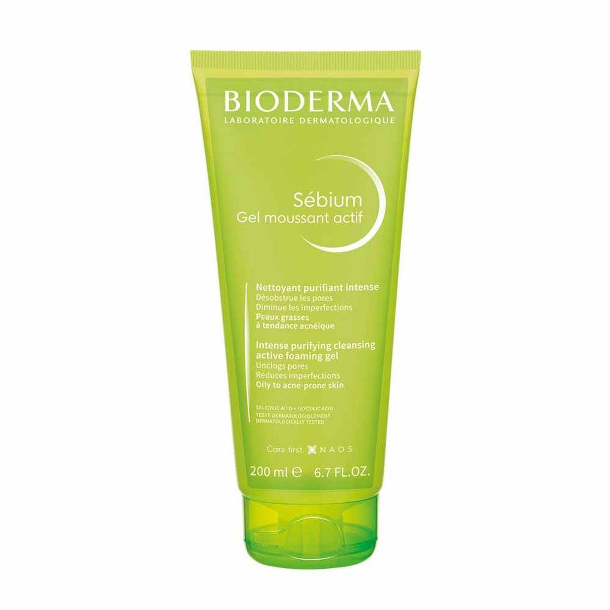 Bioderma Sebium Gel Moussant Actif, 200ml