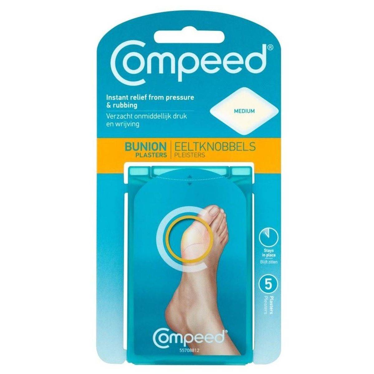 Compeed Bunion Plasters, 5 Strips