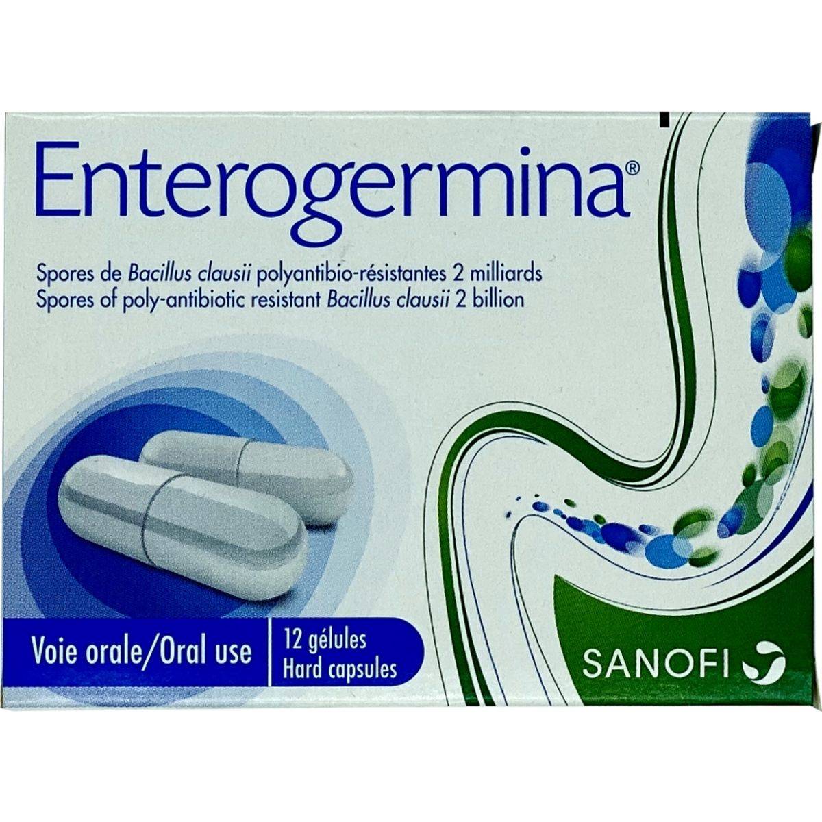 Enterogermina, 12 Capsules