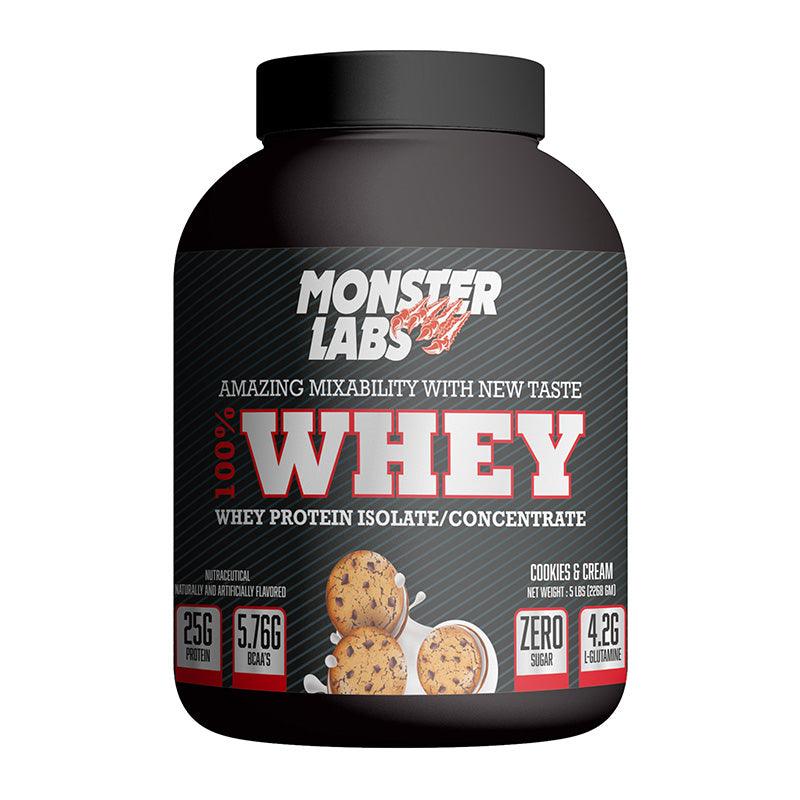 Monster Labs 100% Whey 5 lbs - Wellness Shoppee