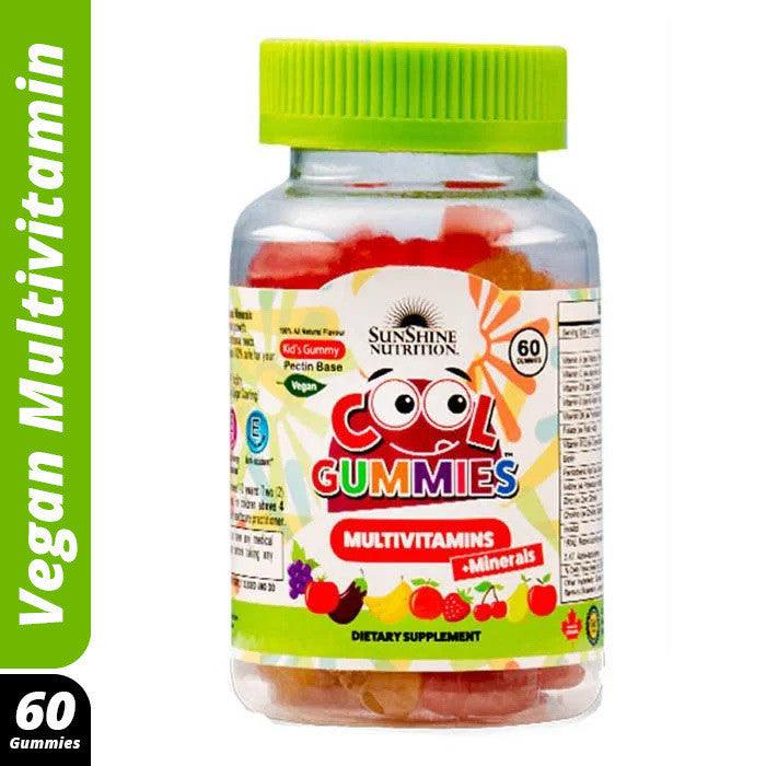 Sunshine Nutrition Cool Gummies Vegan Multivitamin 60's - Wellness Shoppee