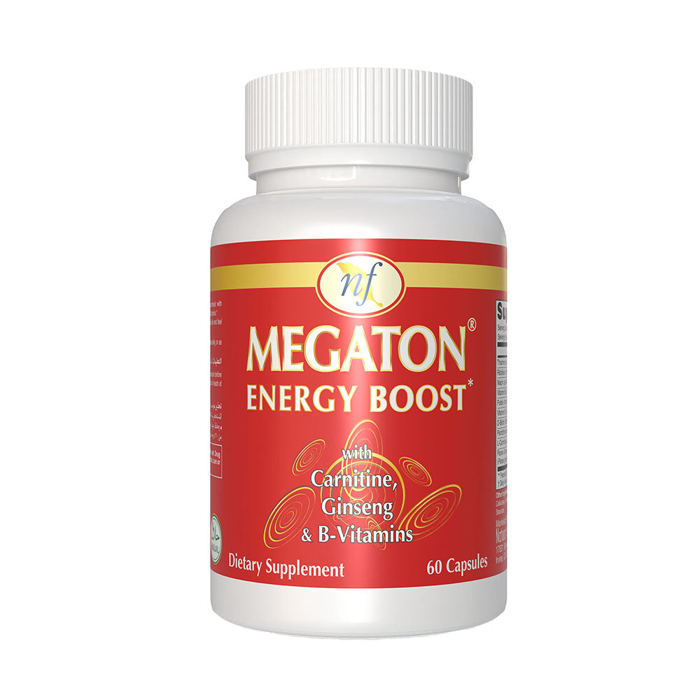 Natural Fervor Megaton Energy Boost, 60 Capsules