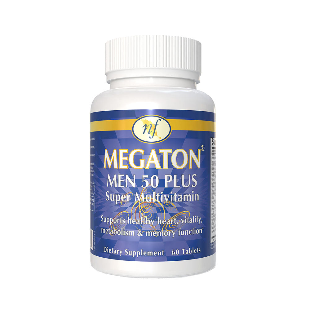 Natural Fervor Megaton Men 50+, 60 Tablets