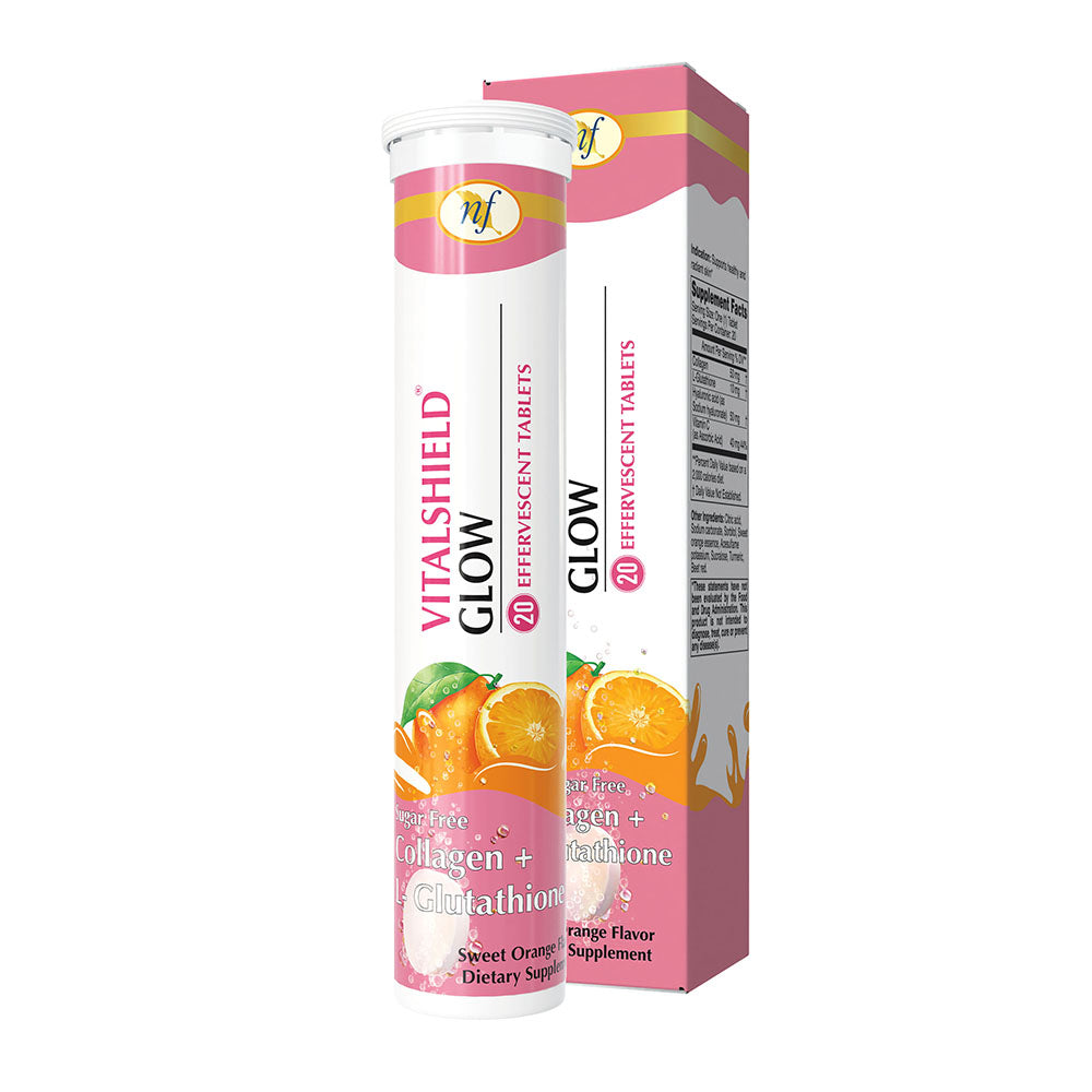 Natural Fervor VitalShield Glow, 20 Effervescent Tablets