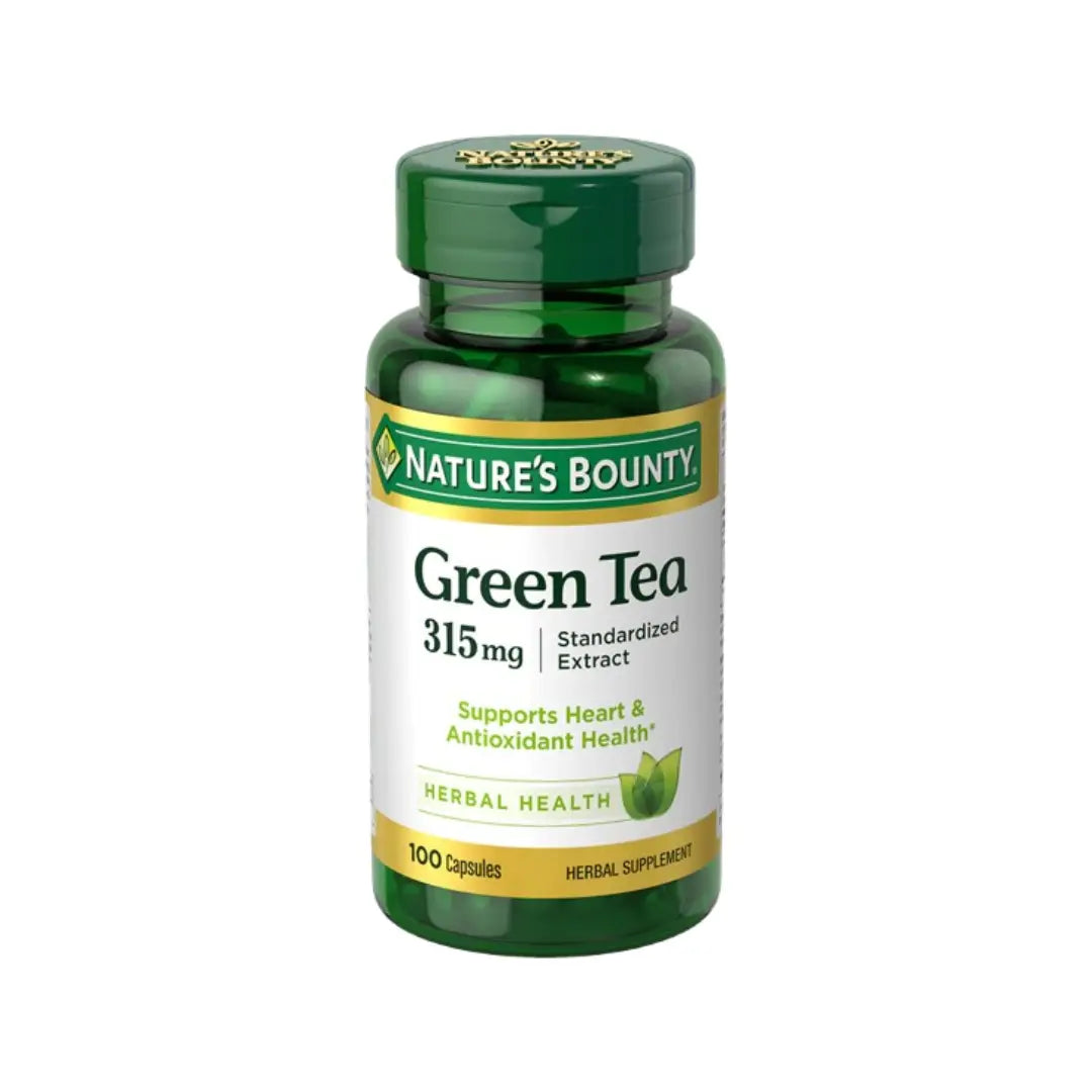 Nature's Bounty Green Tea Extract 315mg, 100 Capsules