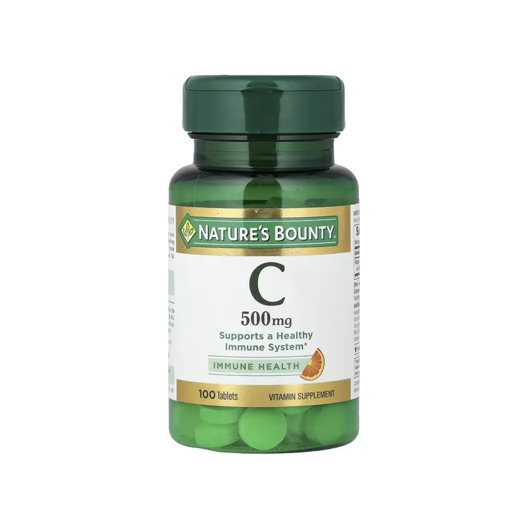 Nature's Bounty Vitamin C 500mg, 100 Tablets