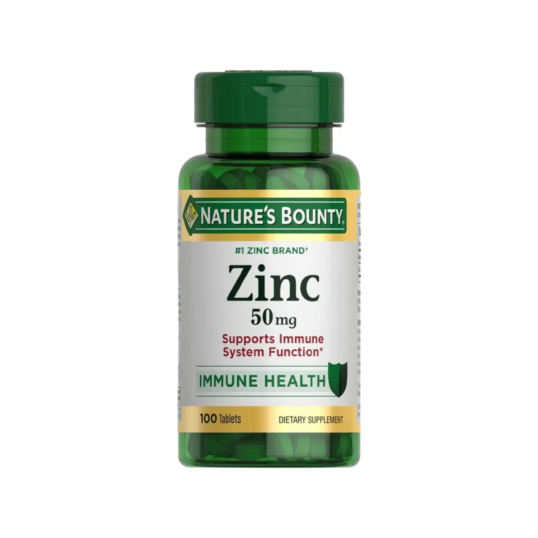 Nature's Bounty Zinc 50mg, 100 Tablets