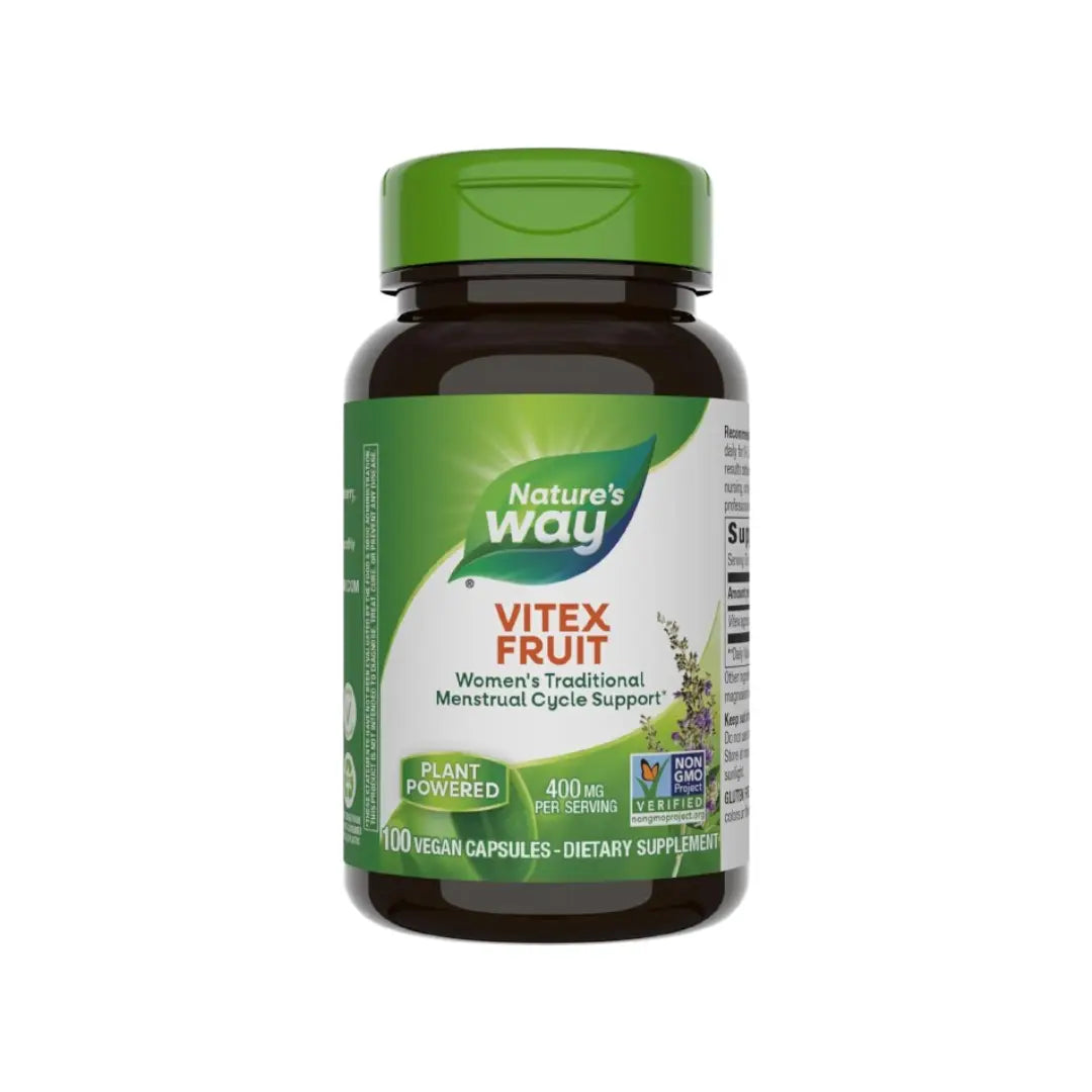 Nature's Way Vitex Fruit, 100 Veg Capsules