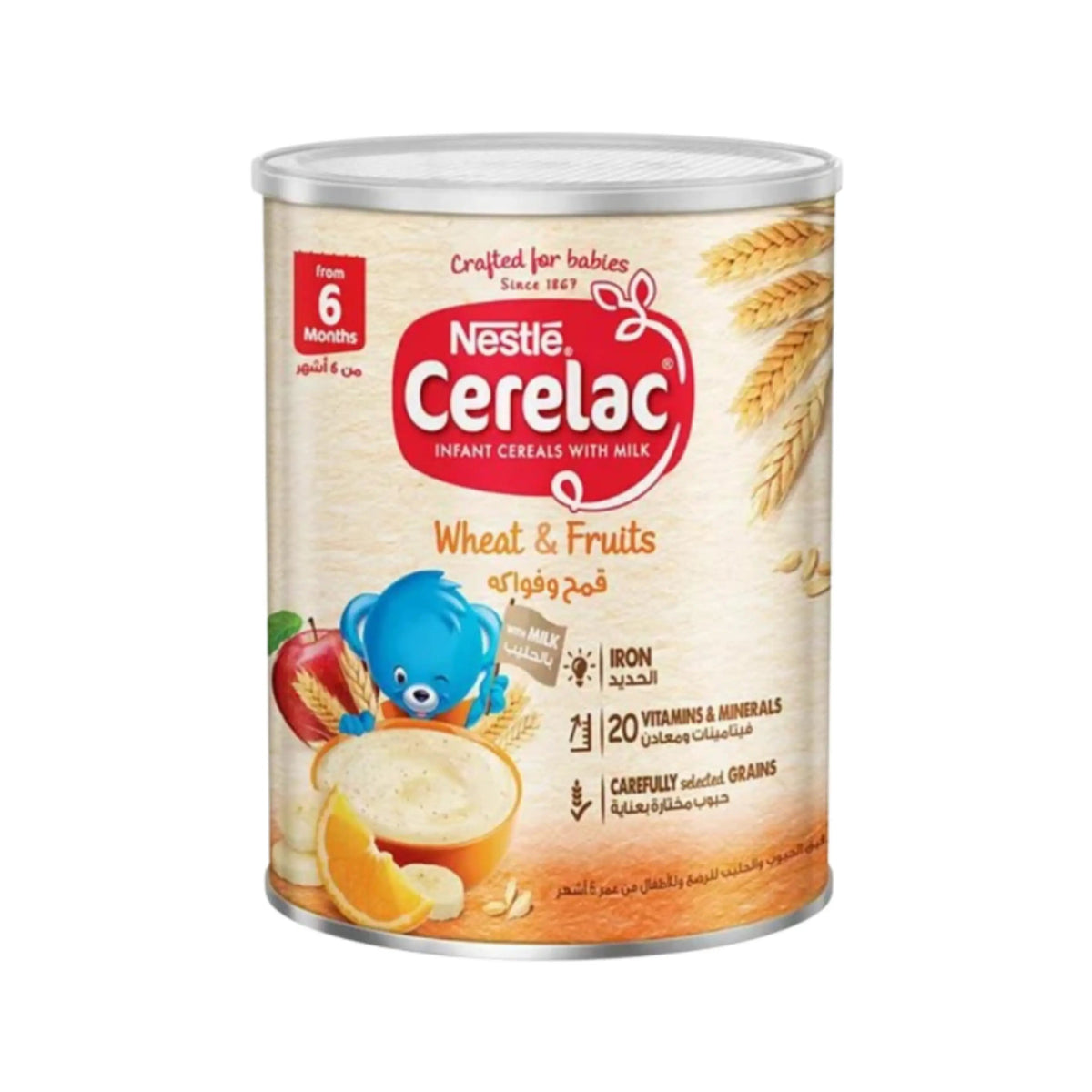 Nestle Cerelac Wheat & Fruits Cereal with Milk, 400g