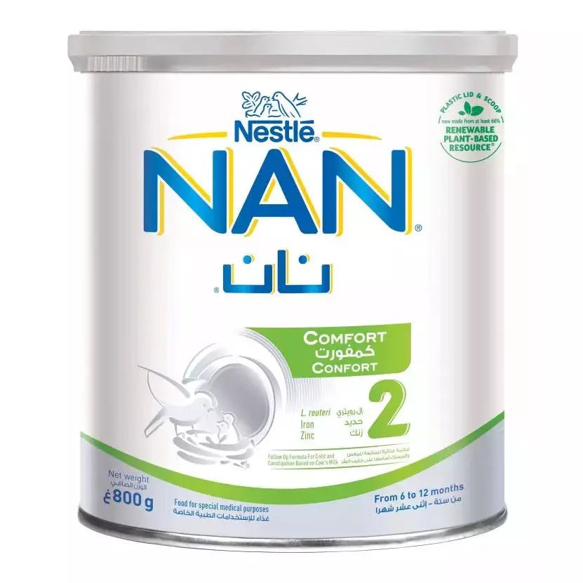 Nestle NAN Comfort 2 Follow-On Formula, 800g