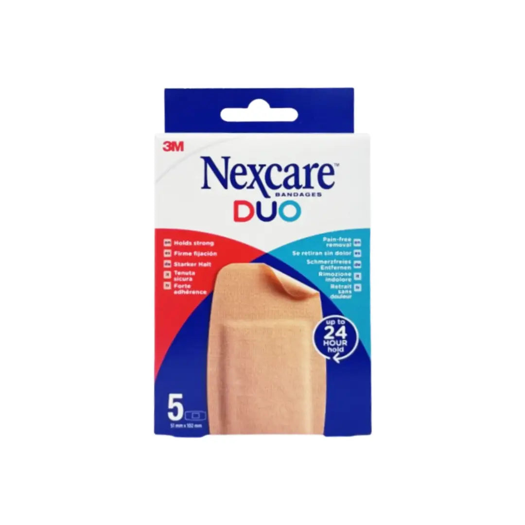 Nexcare Duo Maxi Plasters, 5 Plasters