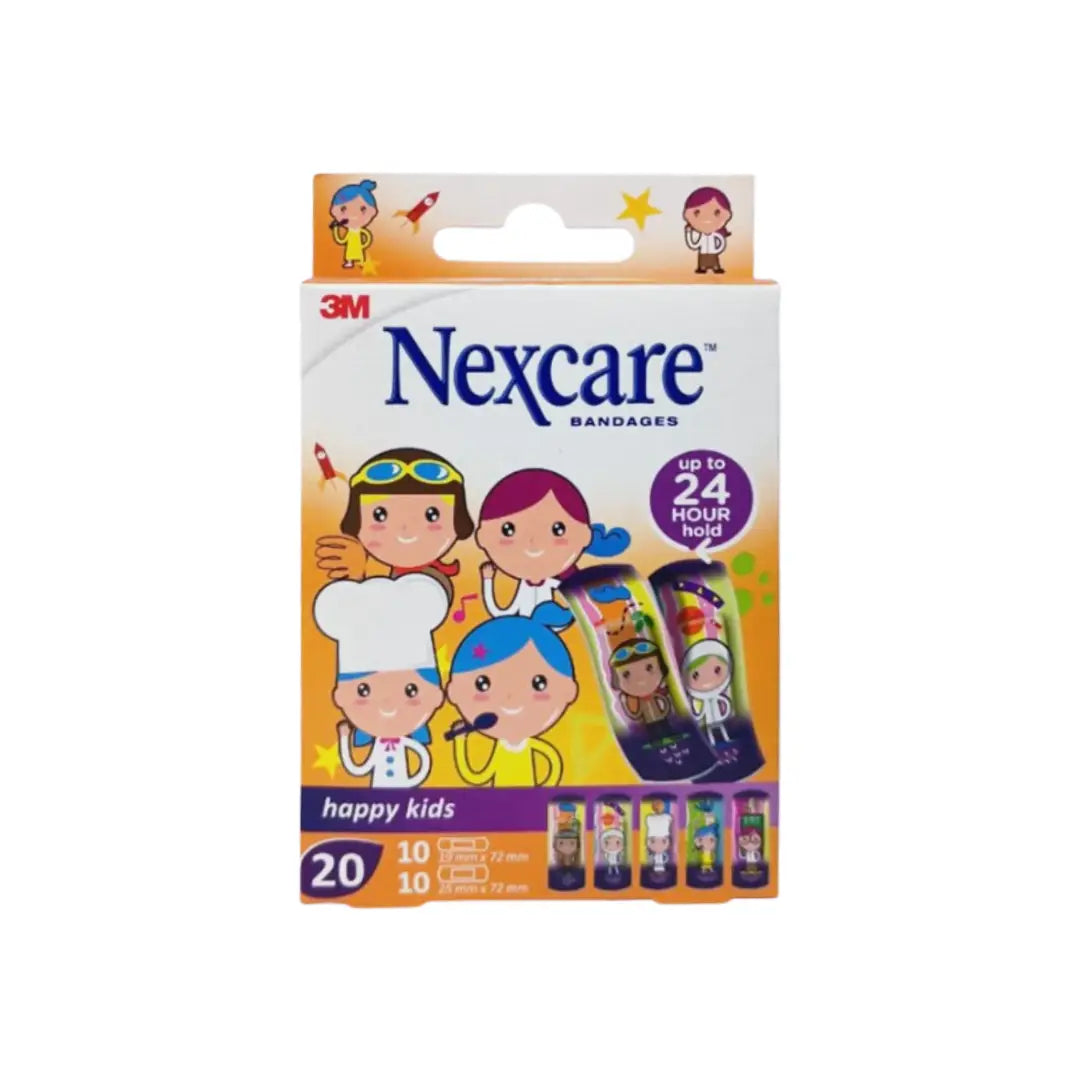 Nexcare Happy Kids Professional Bandages, 20 Bandages